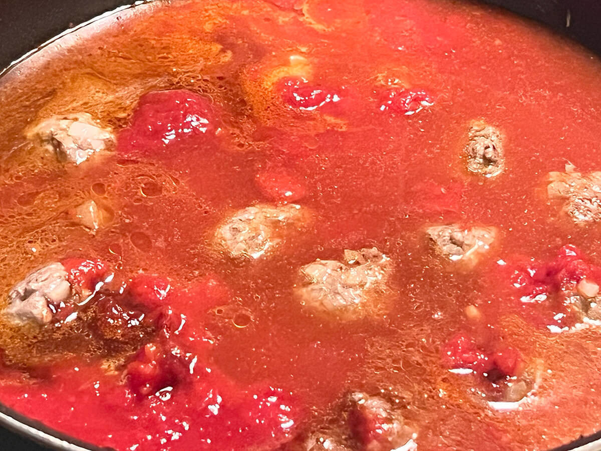 フライパン1つで!アニメみたいなミートボールスパゲッティ