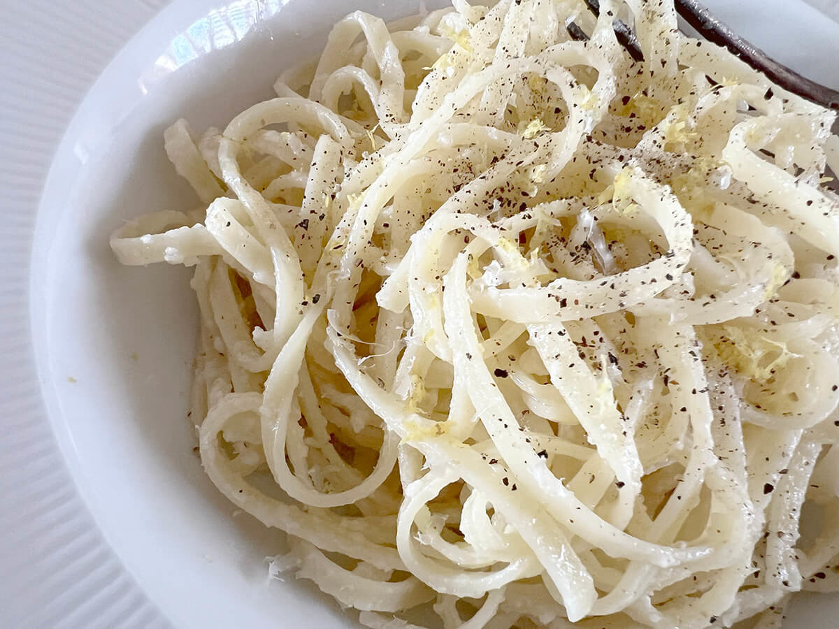 ベリッシモさん「バターチーズパスタ」