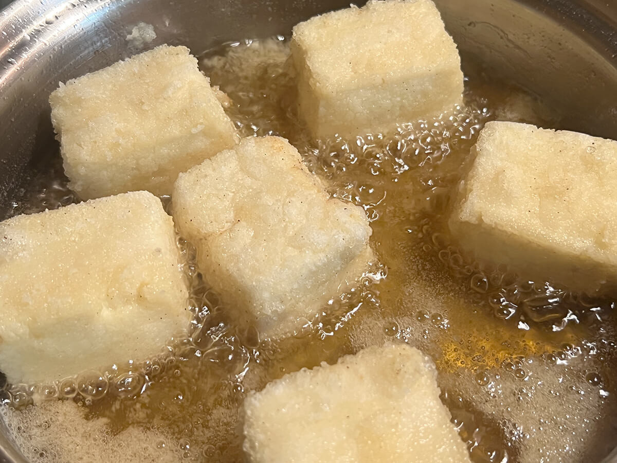 笠原家の【揚げ出し豆腐】