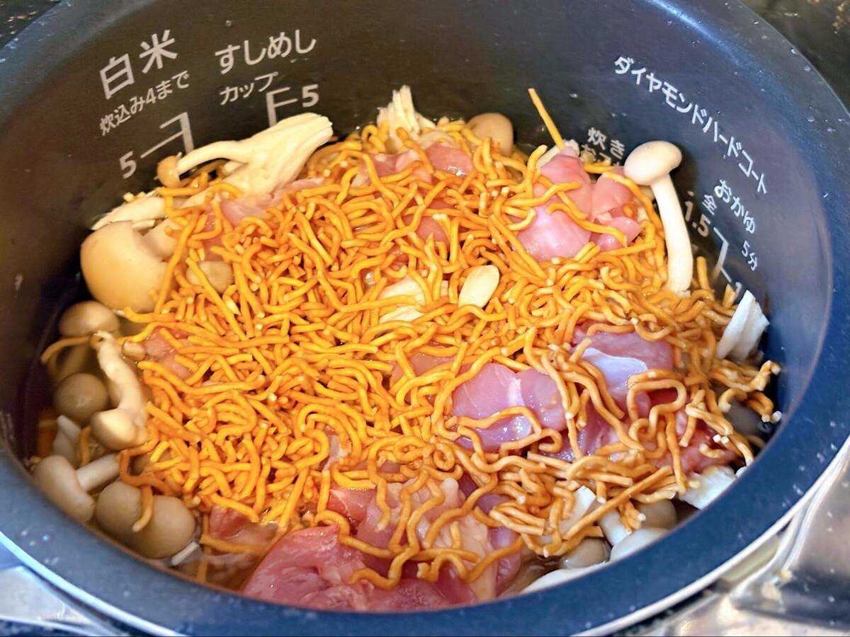 ベビースター炊き込みご飯