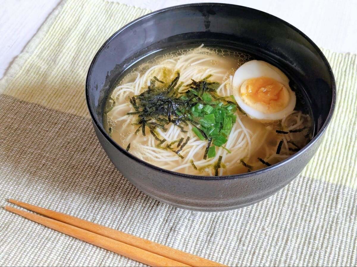 目黒蓮さん「優しいおだしの塩にゅうめん」