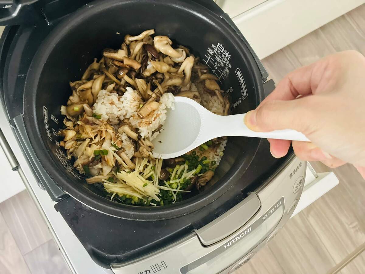 和田明日香さん「秋の香ばし混ぜごはん」