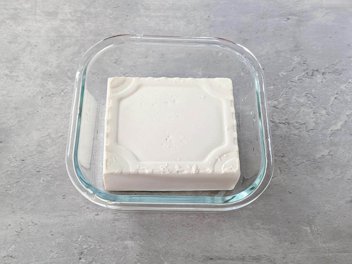 使いかけ豆腐、水入れる？入れない？