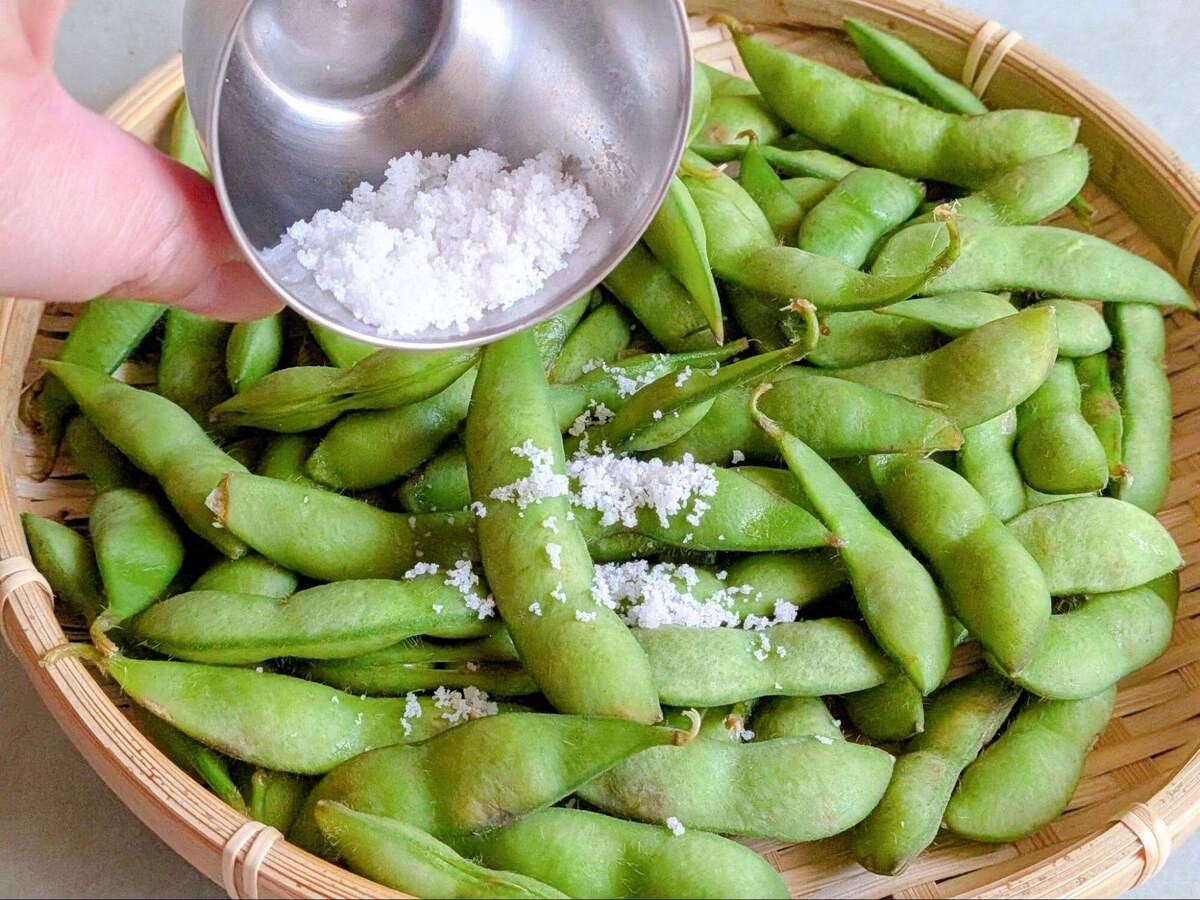 枝豆の茹で方】
