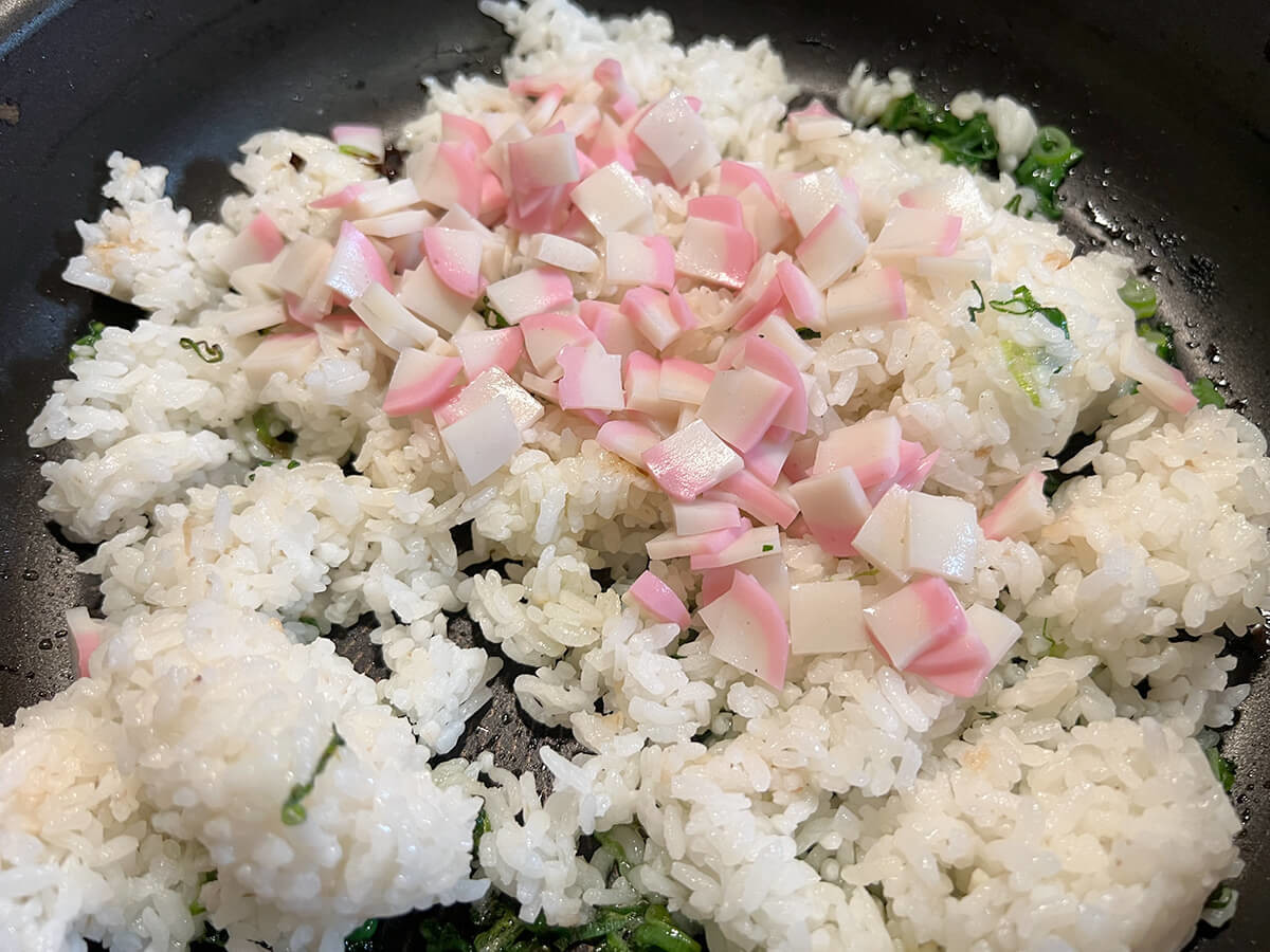 和田明日香さん「九条ねぎの焼き飯汁」