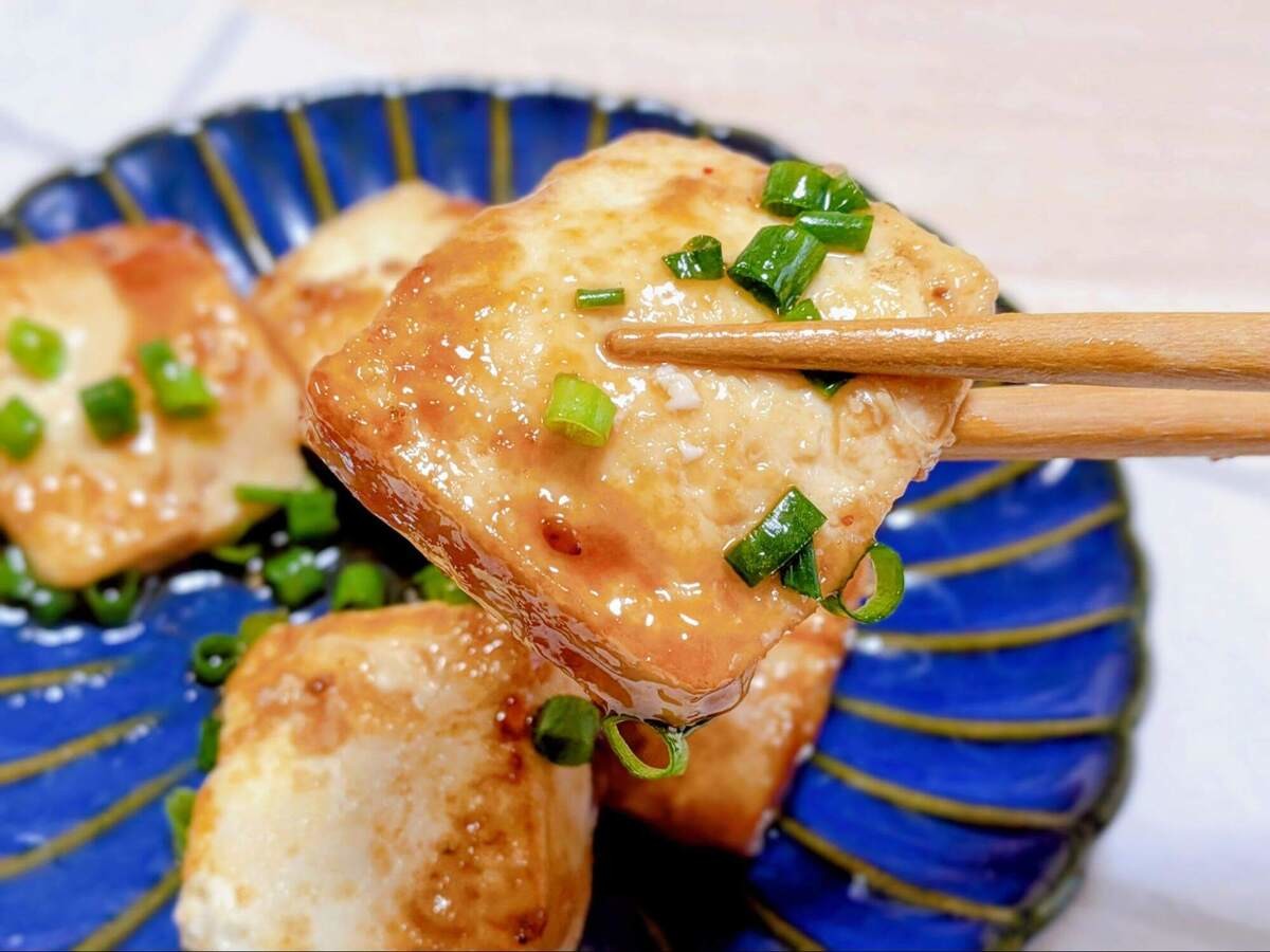 モランボン公式「ジャンで作る豆腐ステーキ」