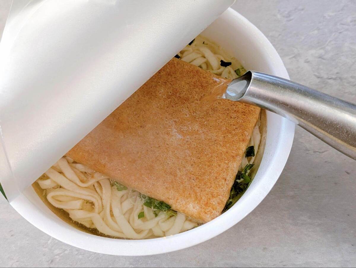 ノンストップ！「どん兵衛ピザ」のレシピ