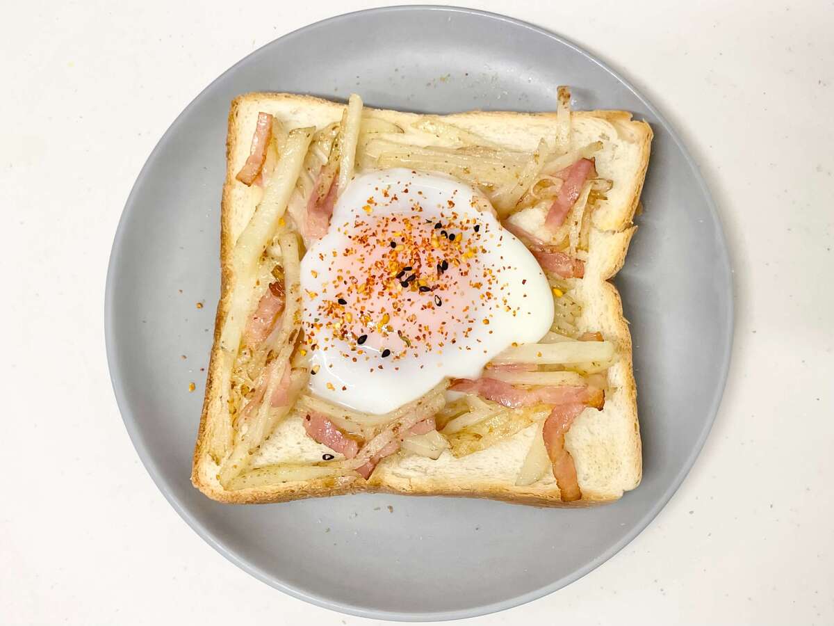 ZIP!「月見トースト」