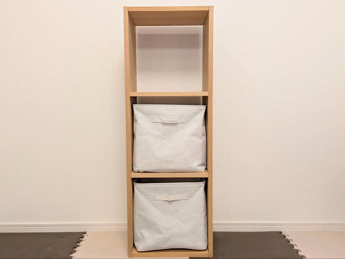 どんな家でも置くだけで整う「スタッキングシェルフ」