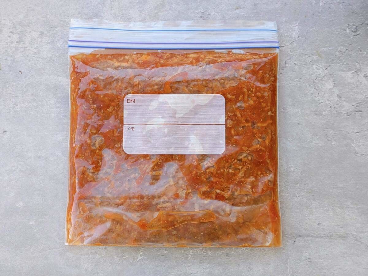 ミートソース保存でやってはいけないNG行動と正しい冷凍保存方法