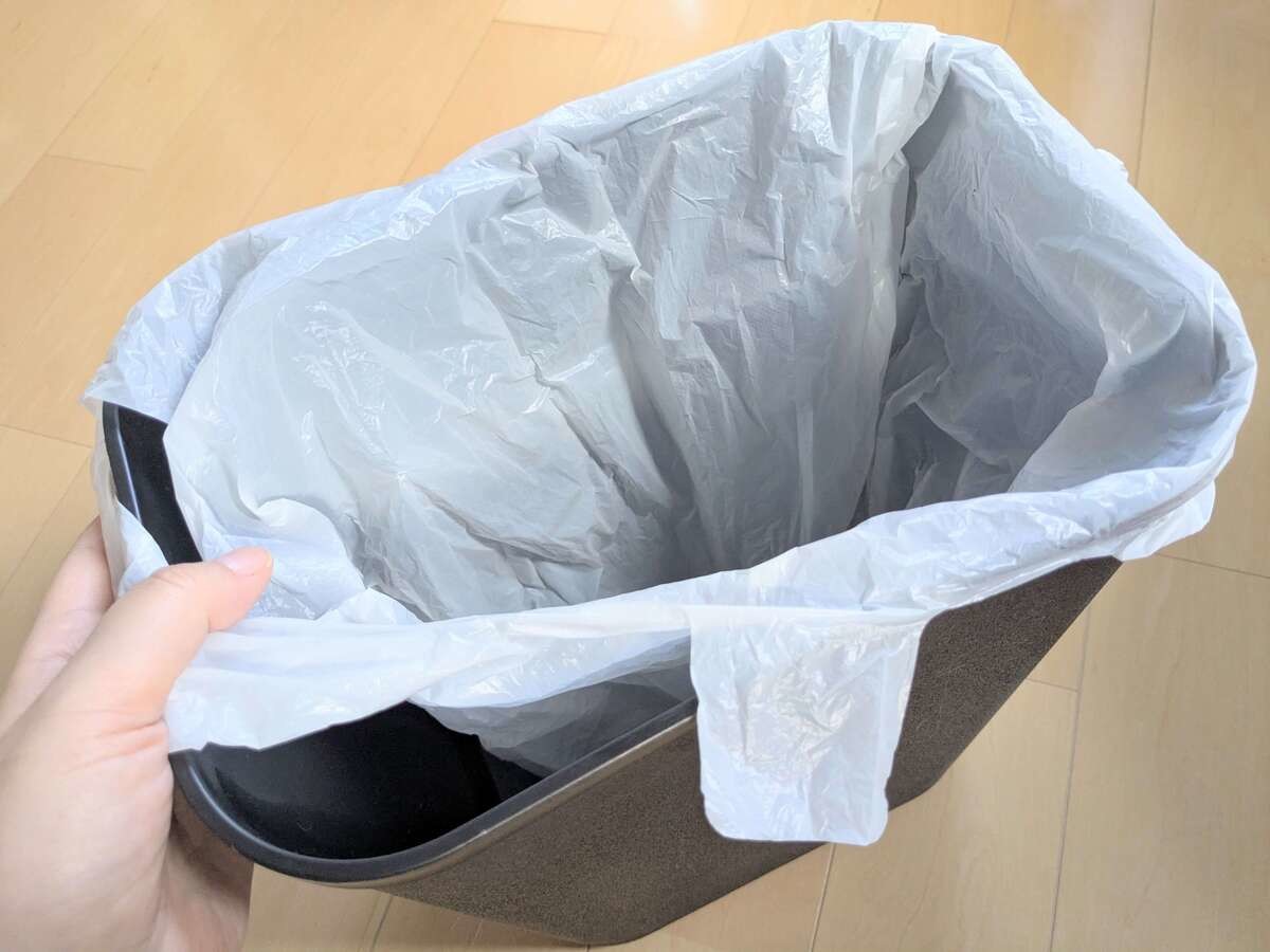 破かずきれいに【ゴミ箱セット】する裏ワザ