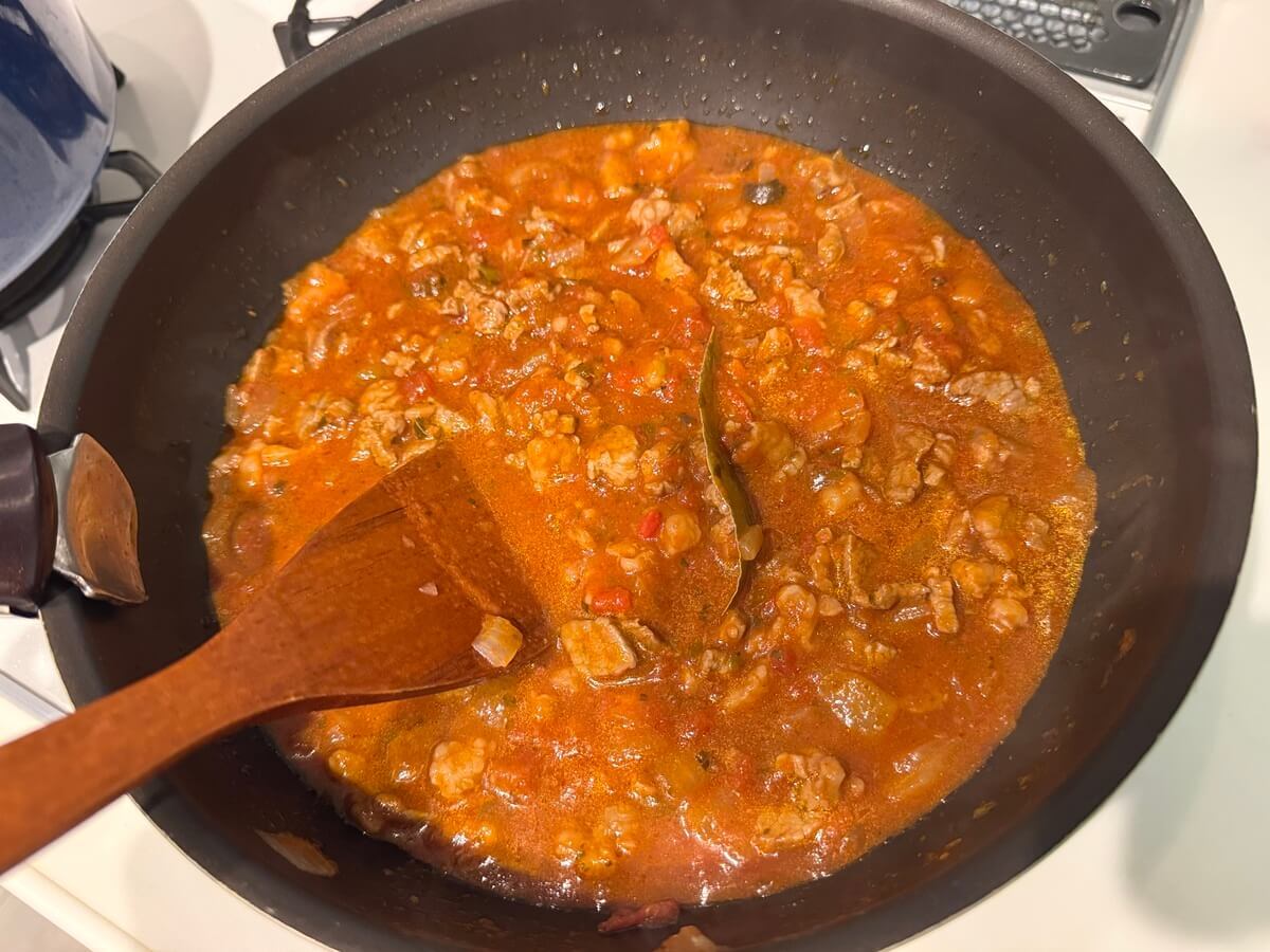 木村拓哉さん「木村拓哉ミートソースパスタ」