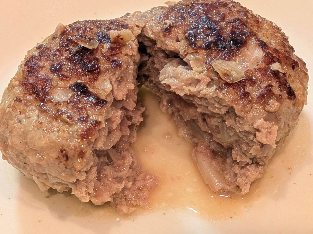 プロと初心者のハンバーグの違い