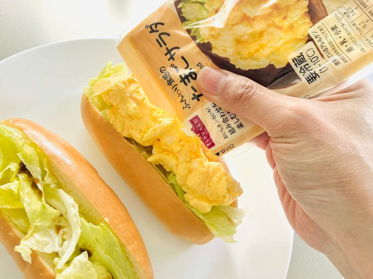 トップバリュの便利な商品で作る「たまごドッグ」