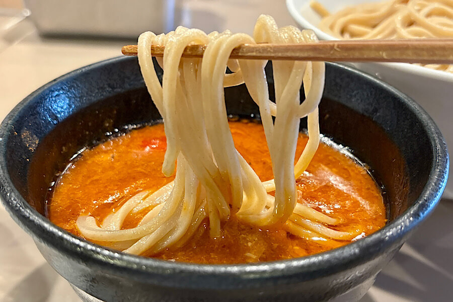 海老トマトつけ麺