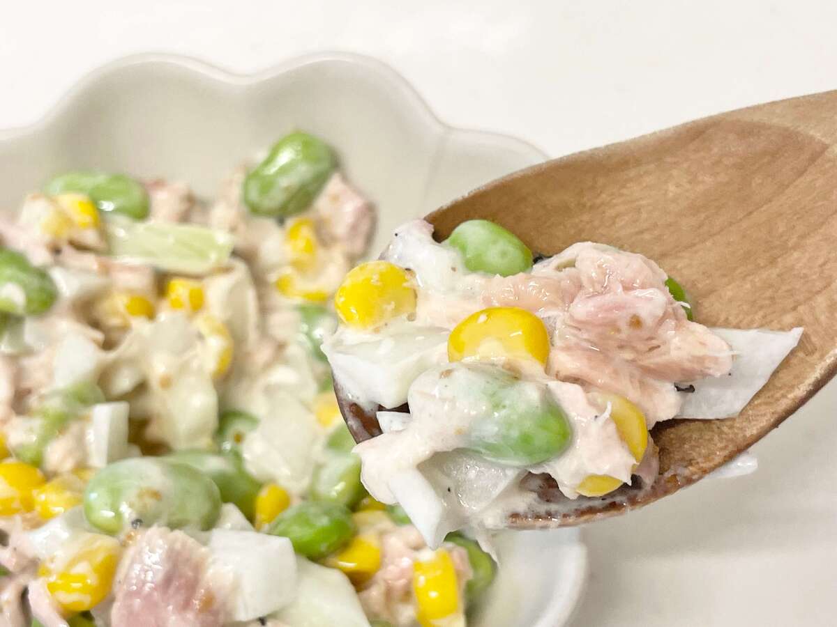 味の素公式「枝豆のツナマヨサラダ」