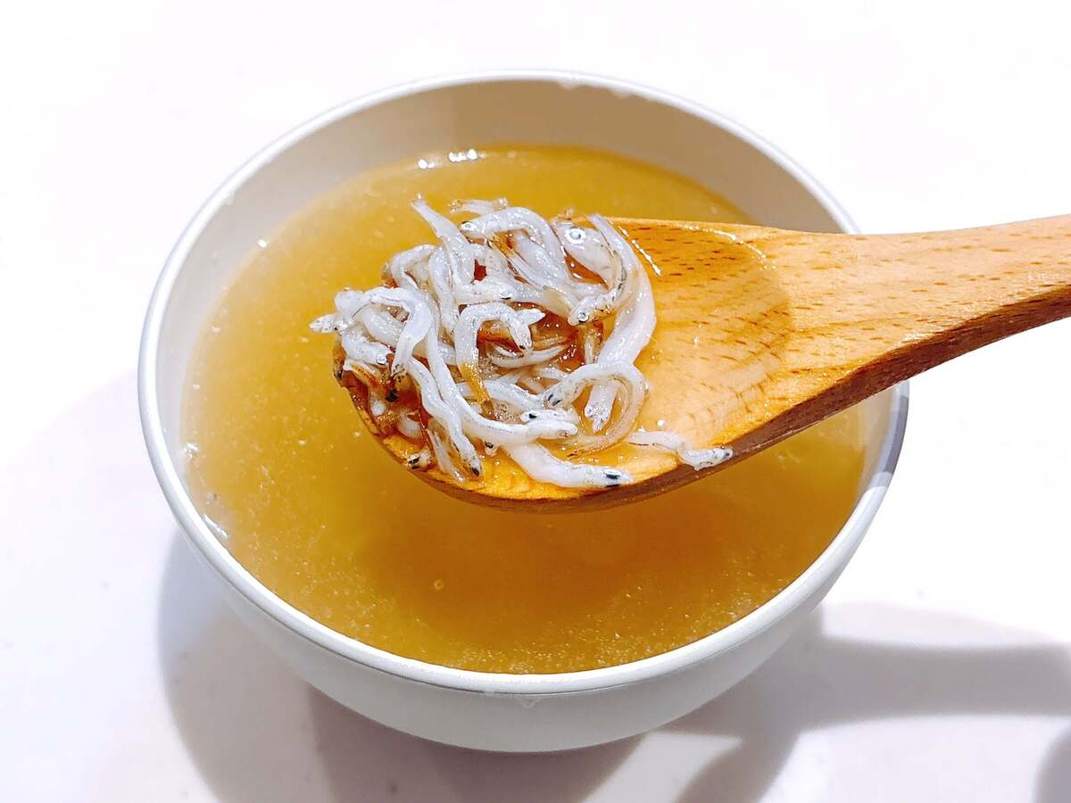 平野レミさん「ちりめんスープ」の作り方