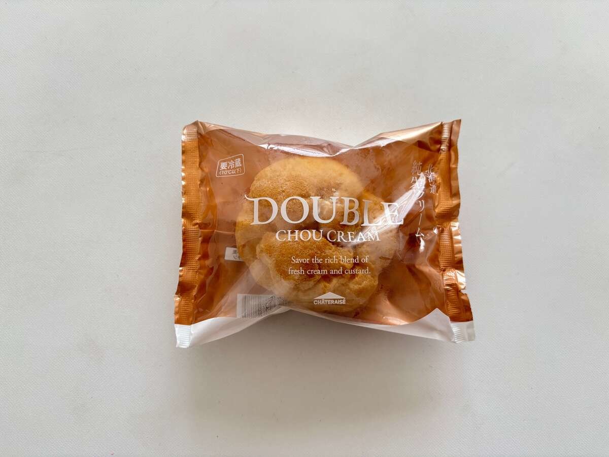 シャトレーゼのダブルシュークリーム