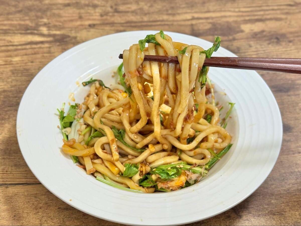 つゆなしうどん