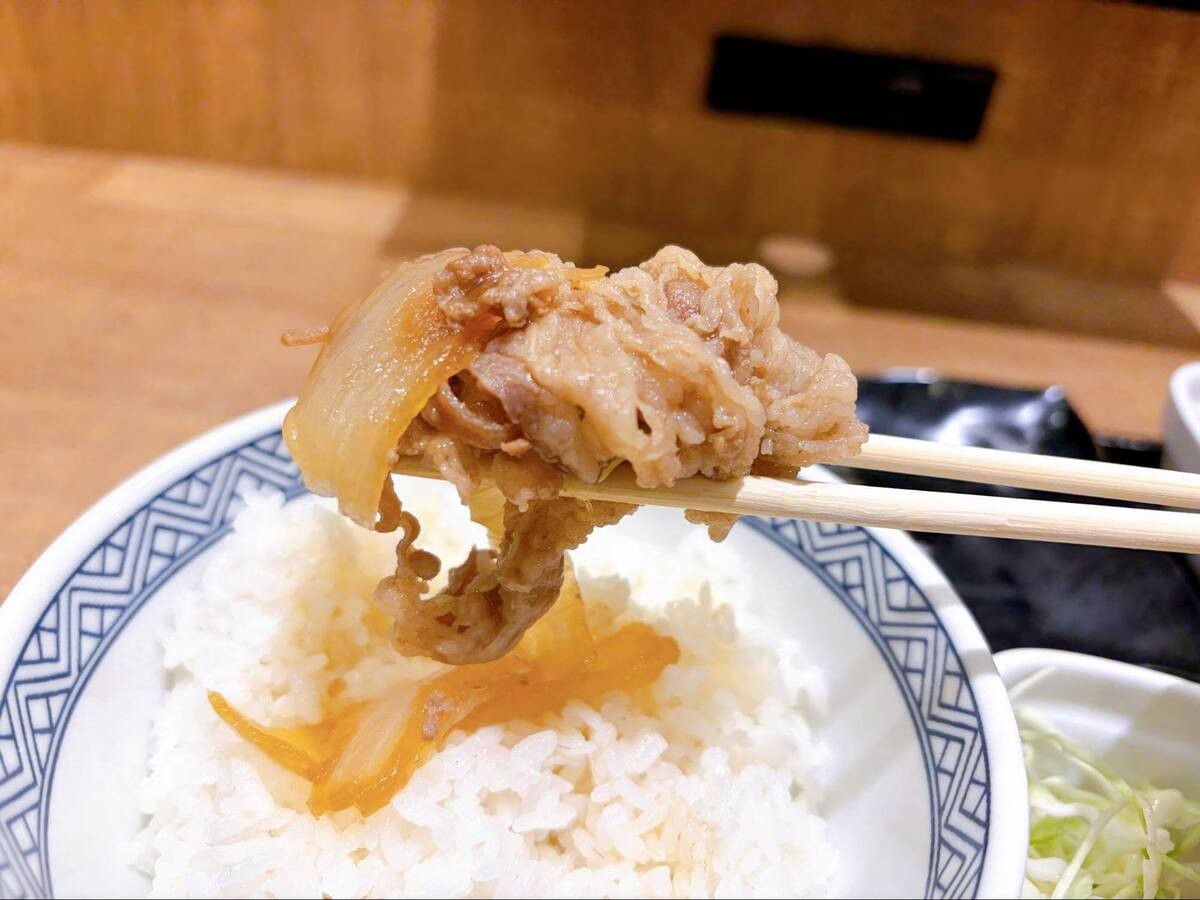 吉野家のモーニング