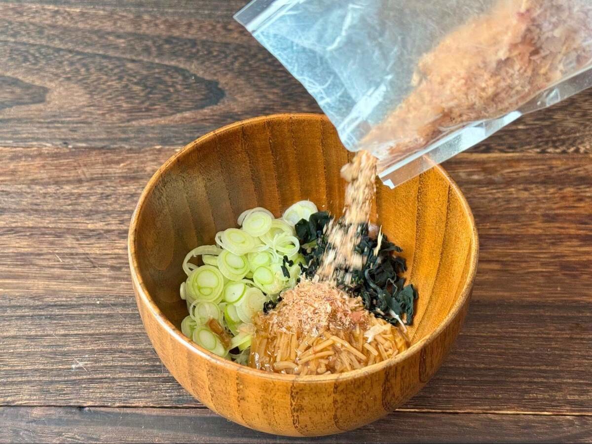 和田明日香さん「即席余り物お吸い物」