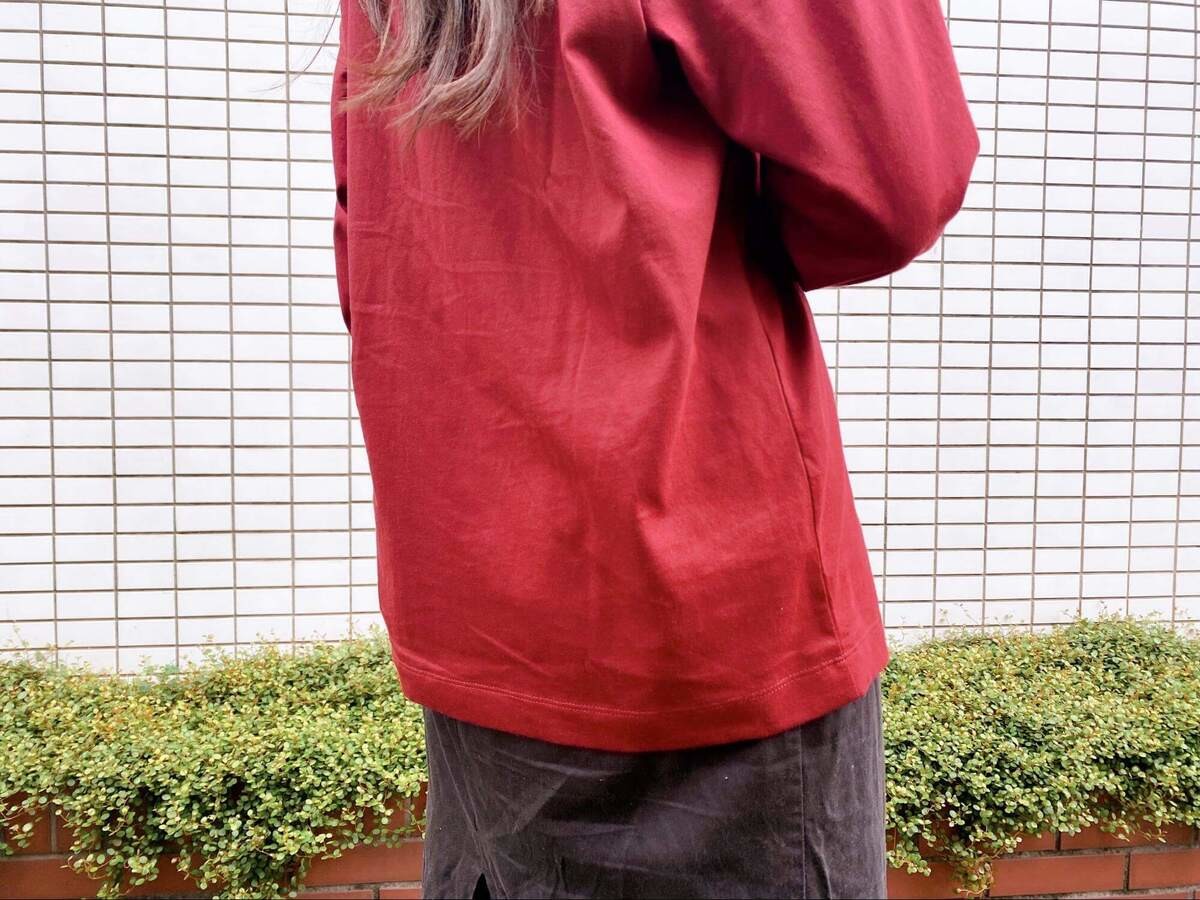 トライアルのコスパ抜群の長袖Tシャツ