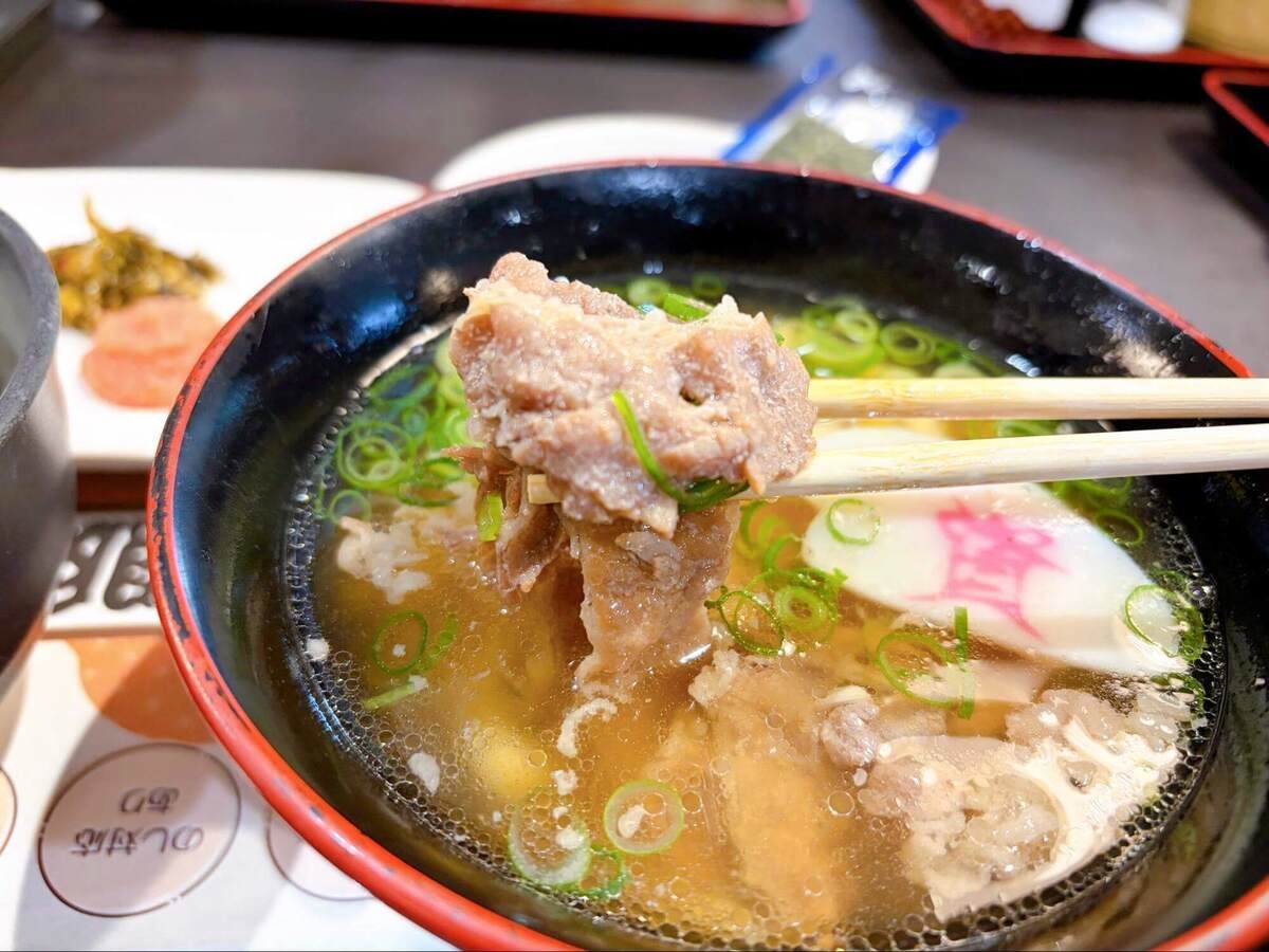 肉ごぼ天うどん