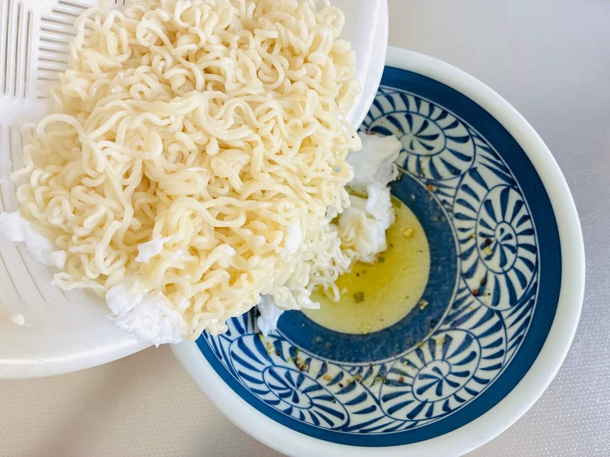 サッポロ一番冷やし塩油そば