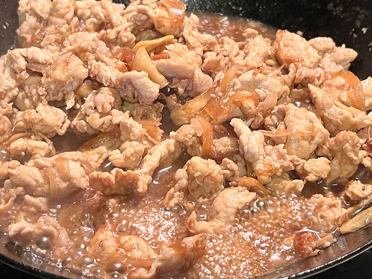 和田明日香さん「うちのしょうが焼き」