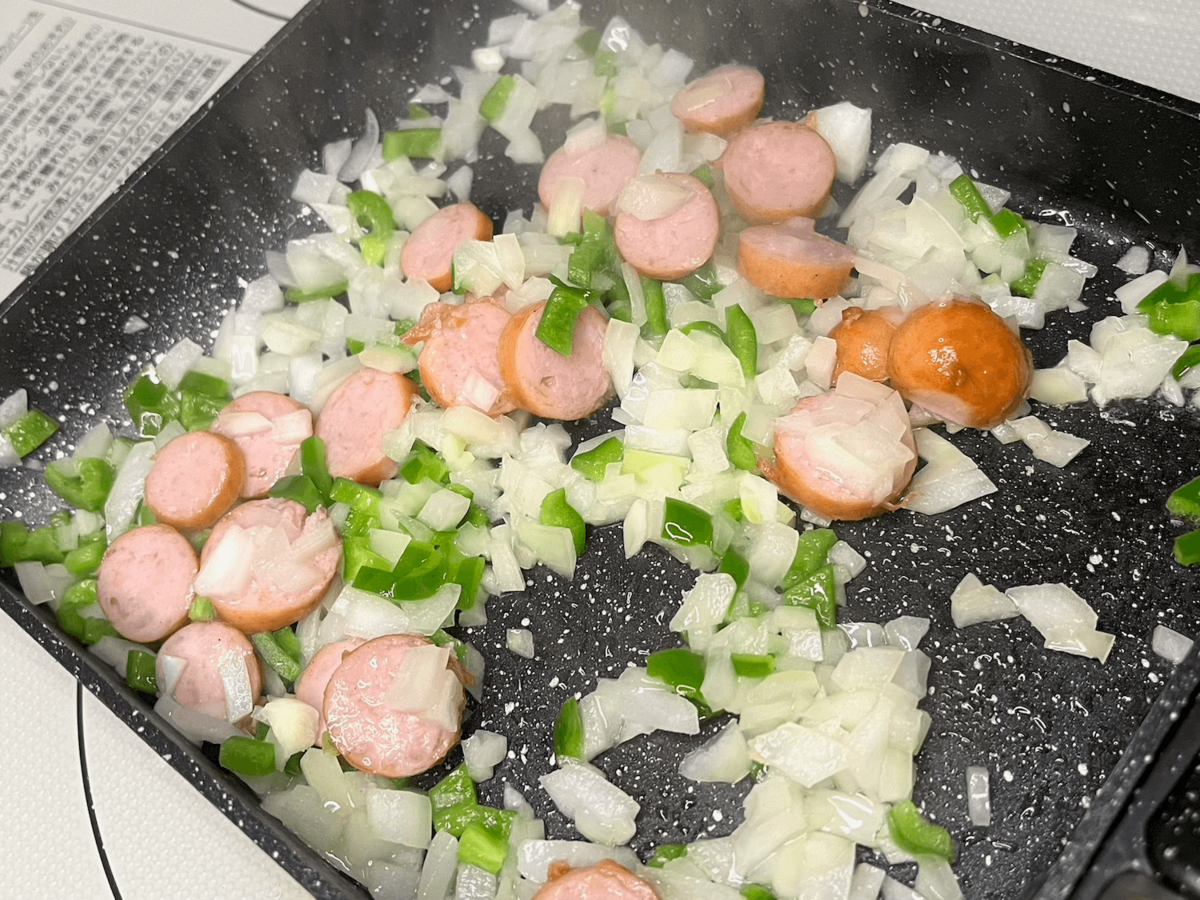 「卵焼き器で！簡単オムライス」