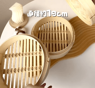 3COINSのせいろ2段