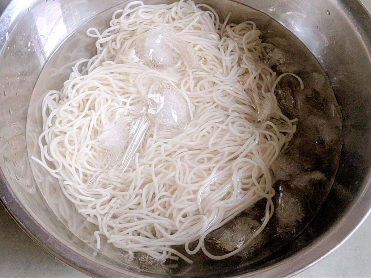 けんますさん「きゅうり素麵」のレシピ