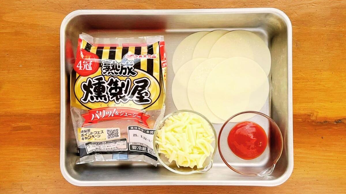 「チーズホットドッグ風」