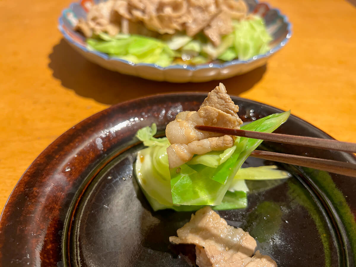 山本ゆりさん「豚バラうまだれ」