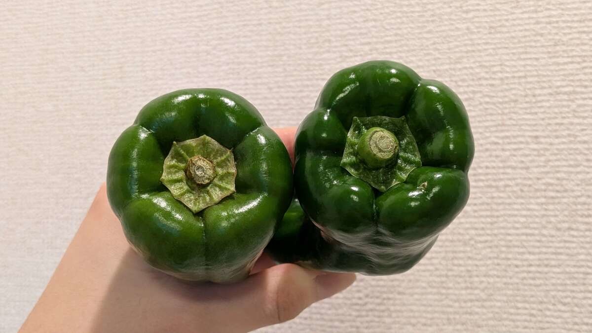 美味しいピーマンの見分け方