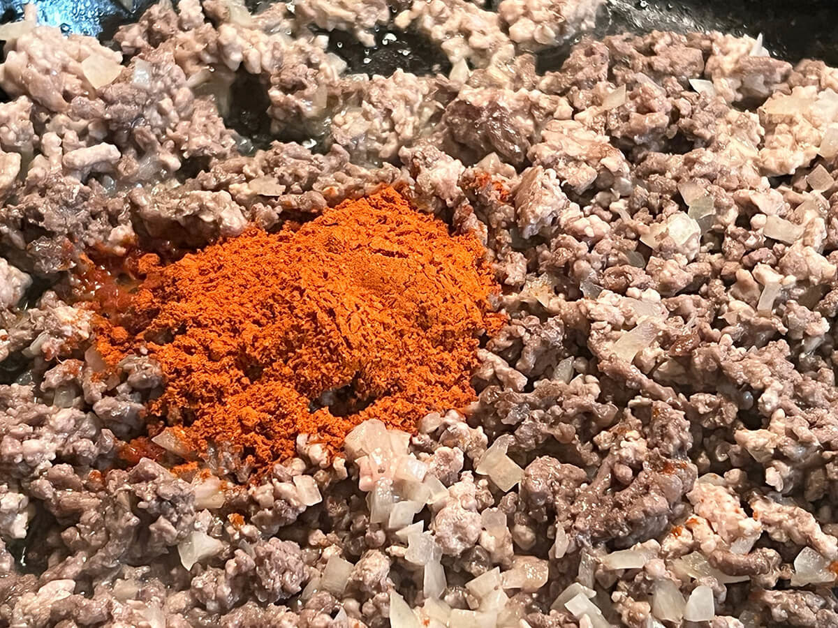 和田明日香さん「タコライス 蒸し大豆入り」