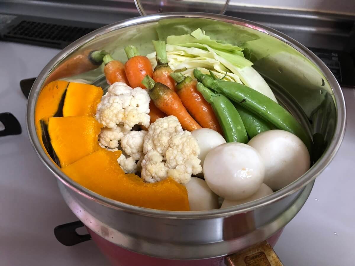 ニトリのステンレス製セイロ