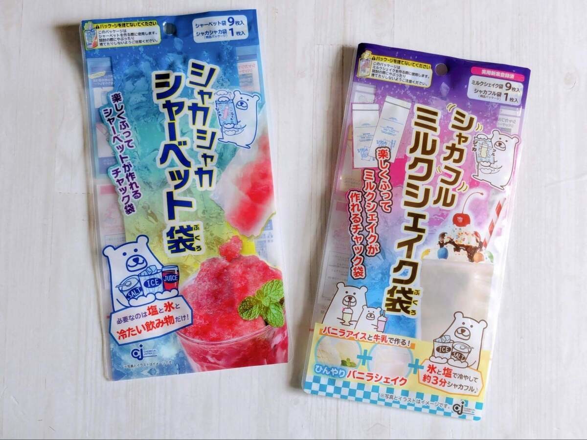 ダイソーの夏のスイーツ手作りキット