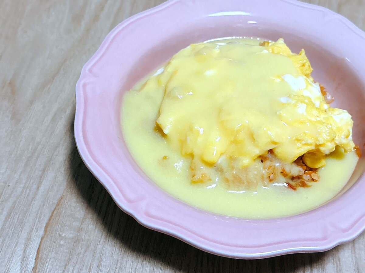 マツコさん流「オムライスの食べ方」