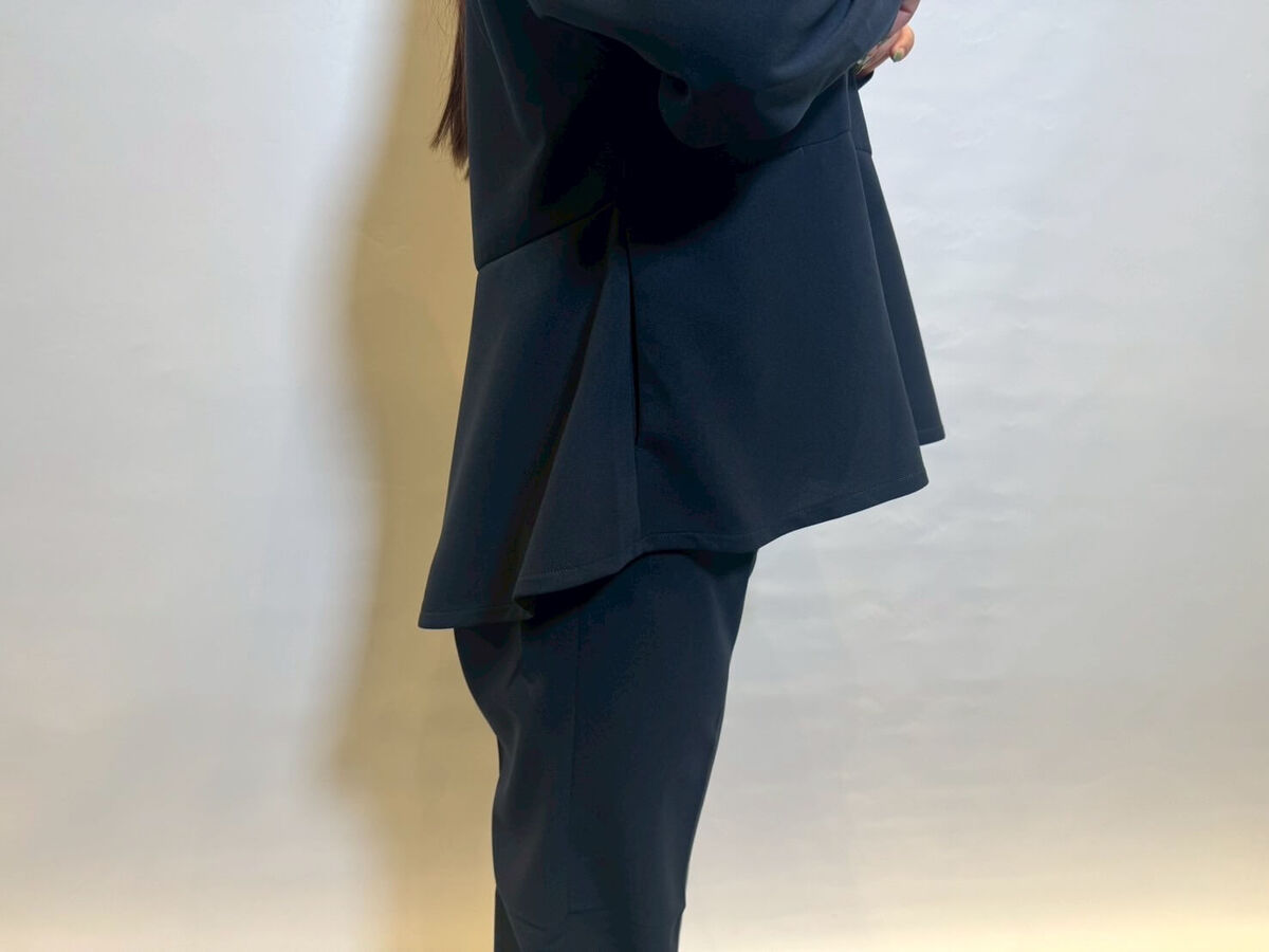 レディースハレナリーペプラムプルオーバー