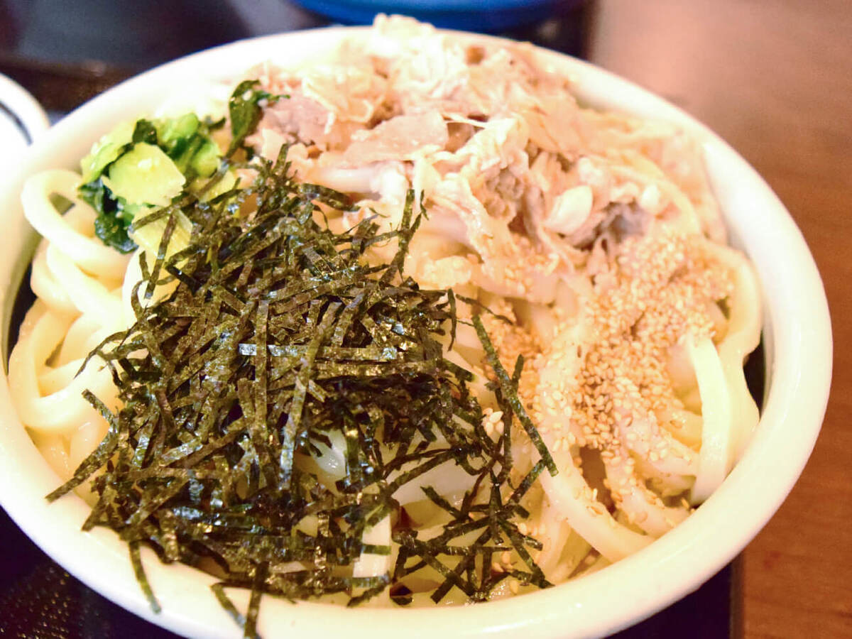 丸亀製麺「濃厚魚介豚つけ汁うどん」うどん3玉まで増量無料