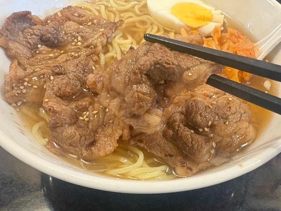 青森県【龍松閣】冷やしラーメン