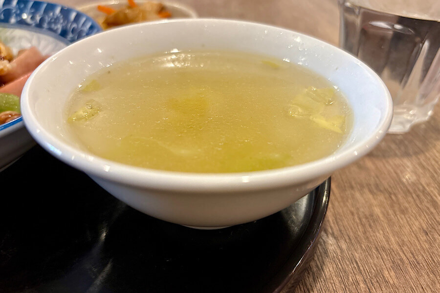 「四川家庭料理 中洞」五郎さんが注文したランチを実食