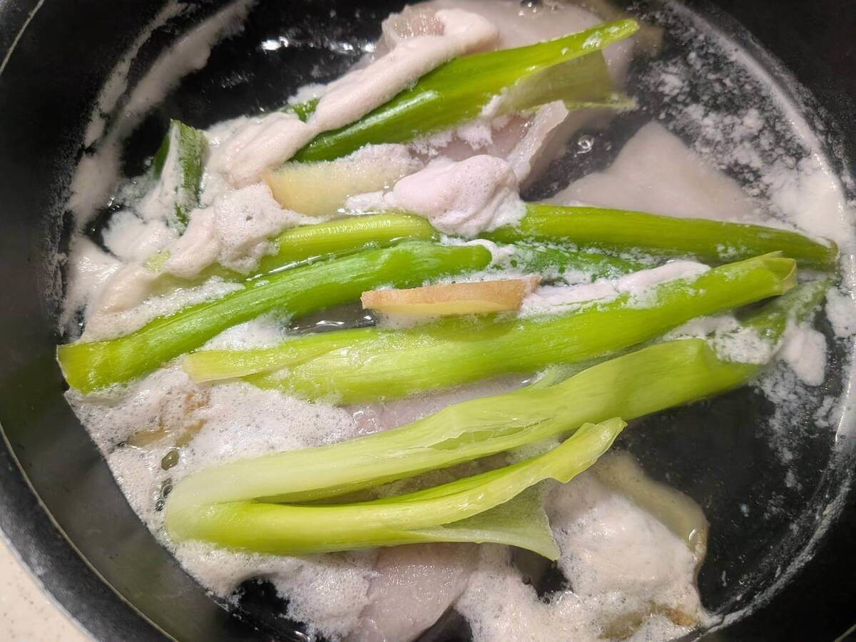 ゆで豚