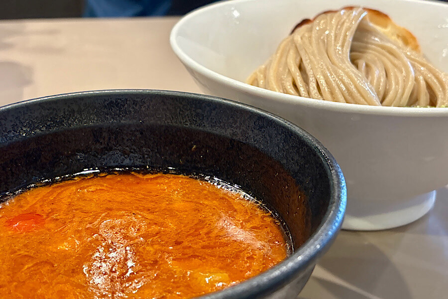 海老トマトつけ麺