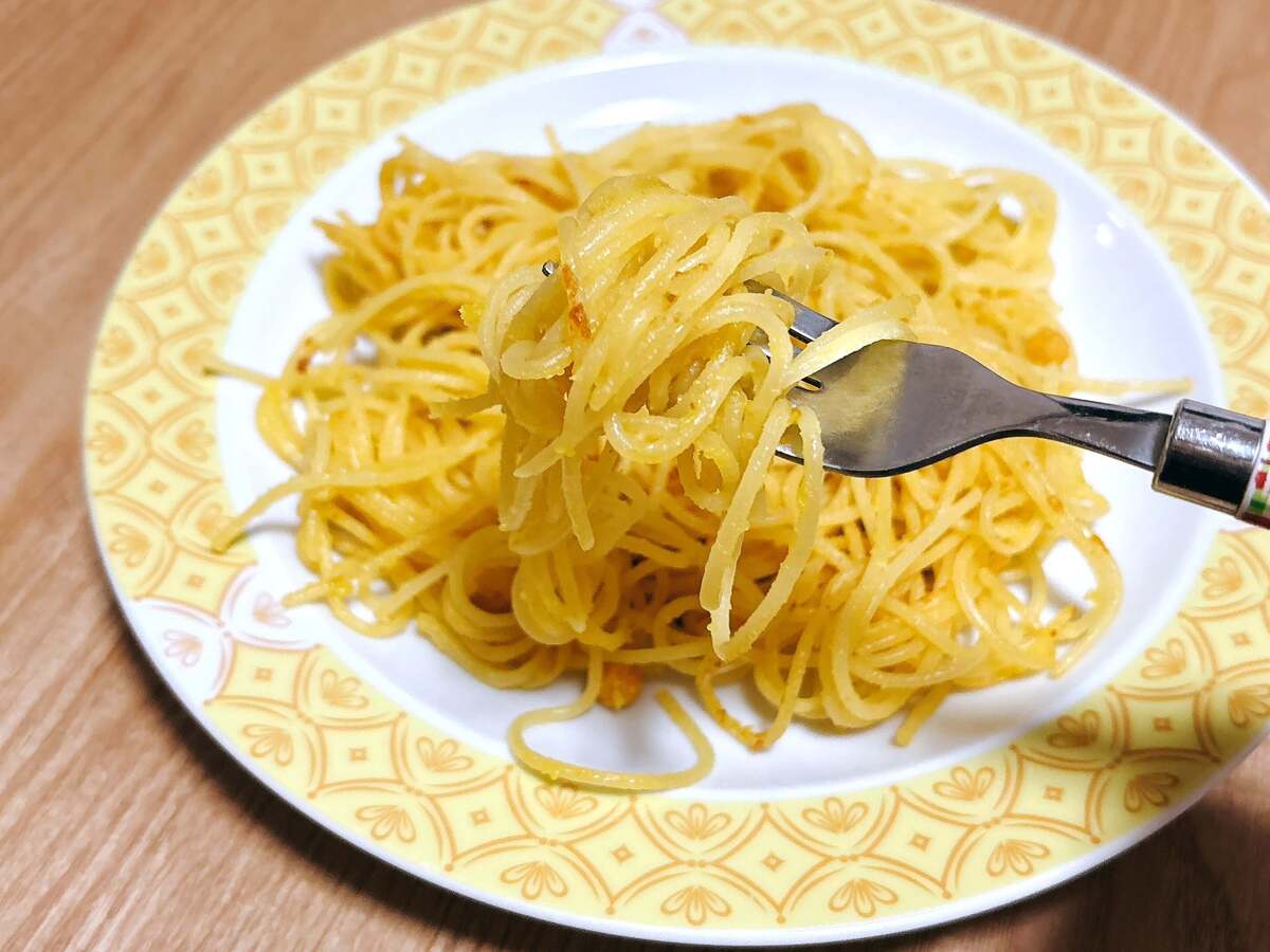 コーンスープパスタ