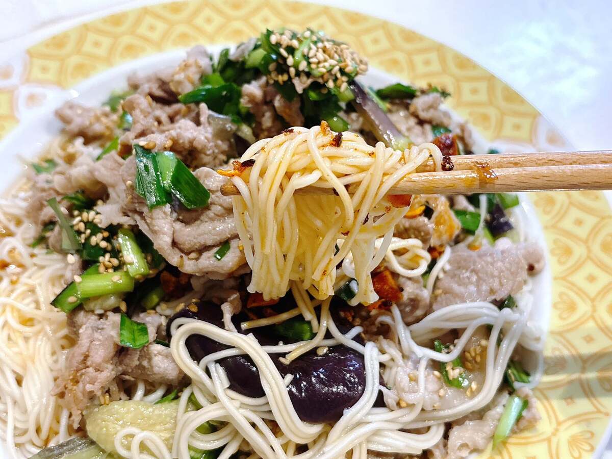 スタミナ具沢山そうめん