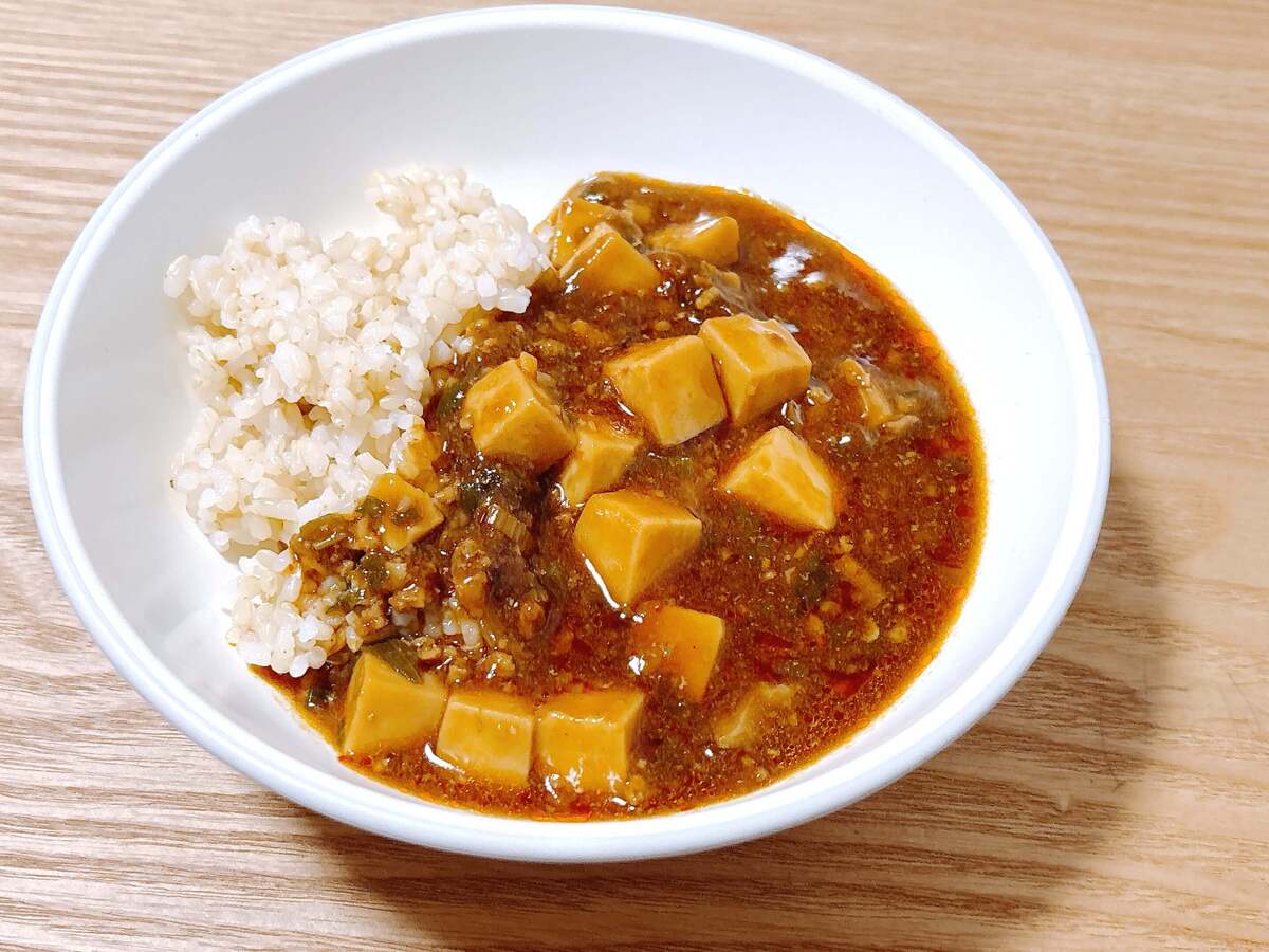 味の素の「麻辣麻婆豆腐丼の具」