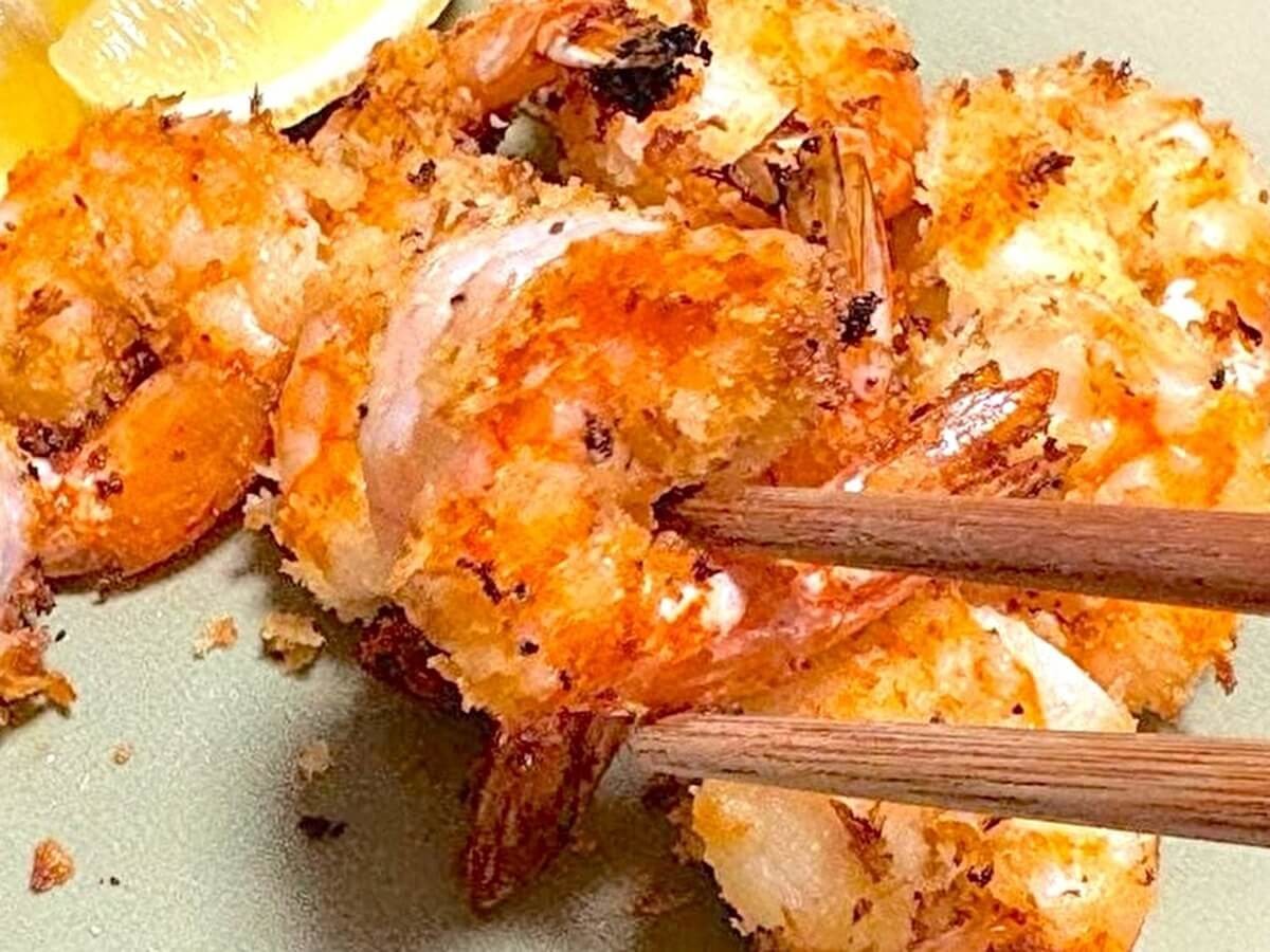 揚げないエビフライ