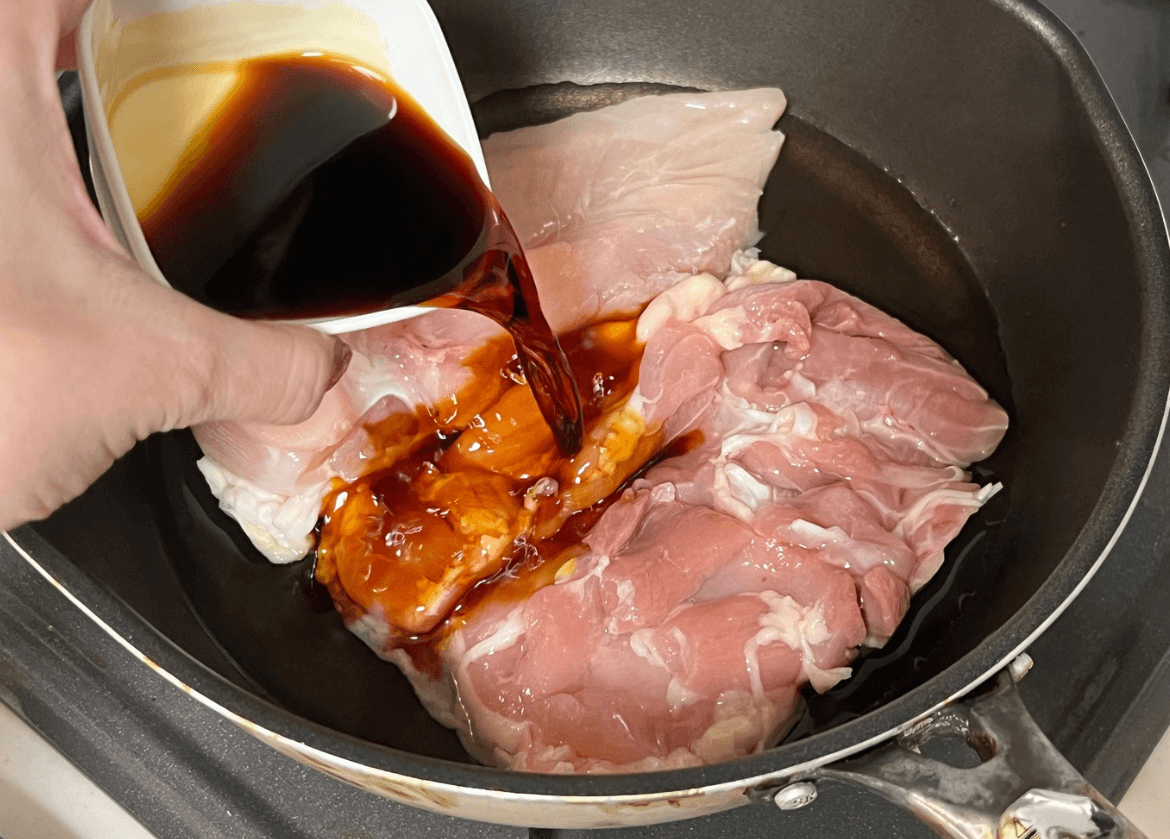 城戸崎愛さん「鶏肉のしょうゆ煮」